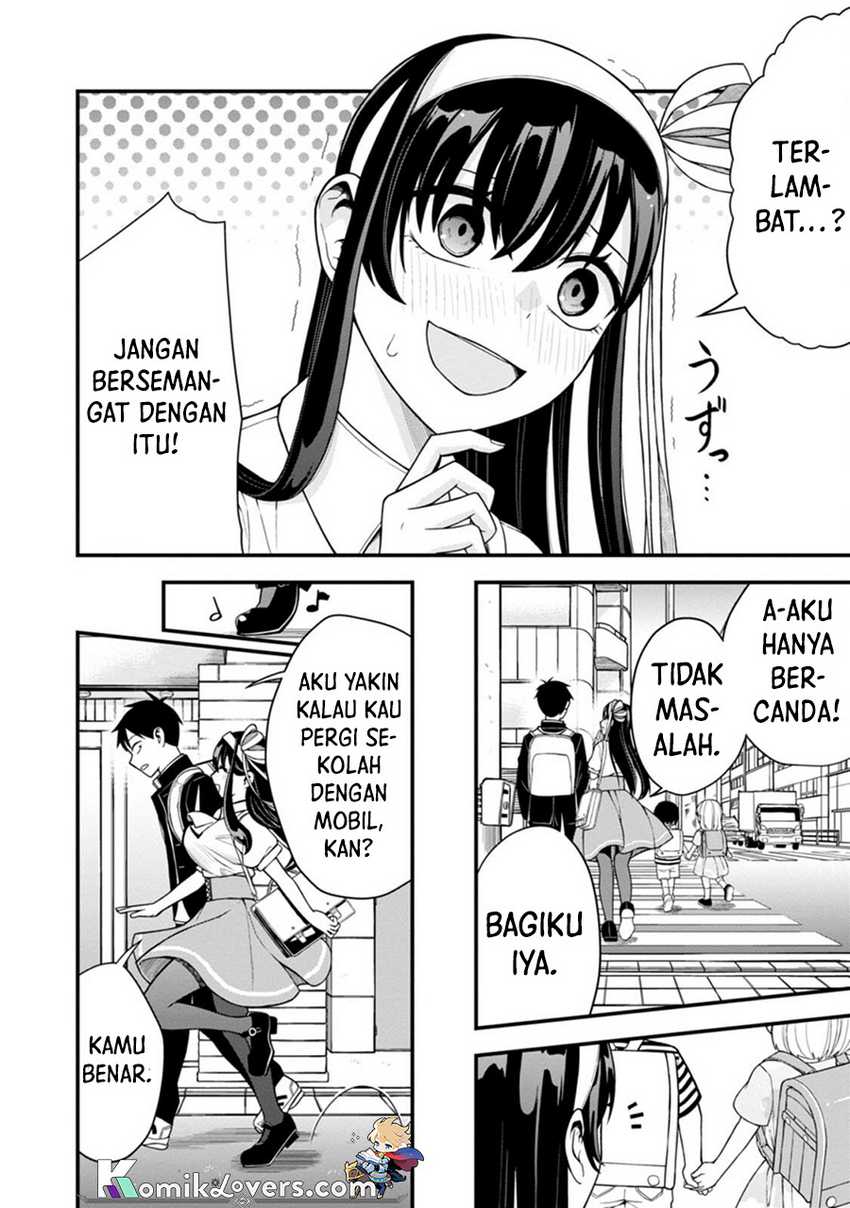 Hajimete no Ojou-sama Chapter 04 Gambar 9