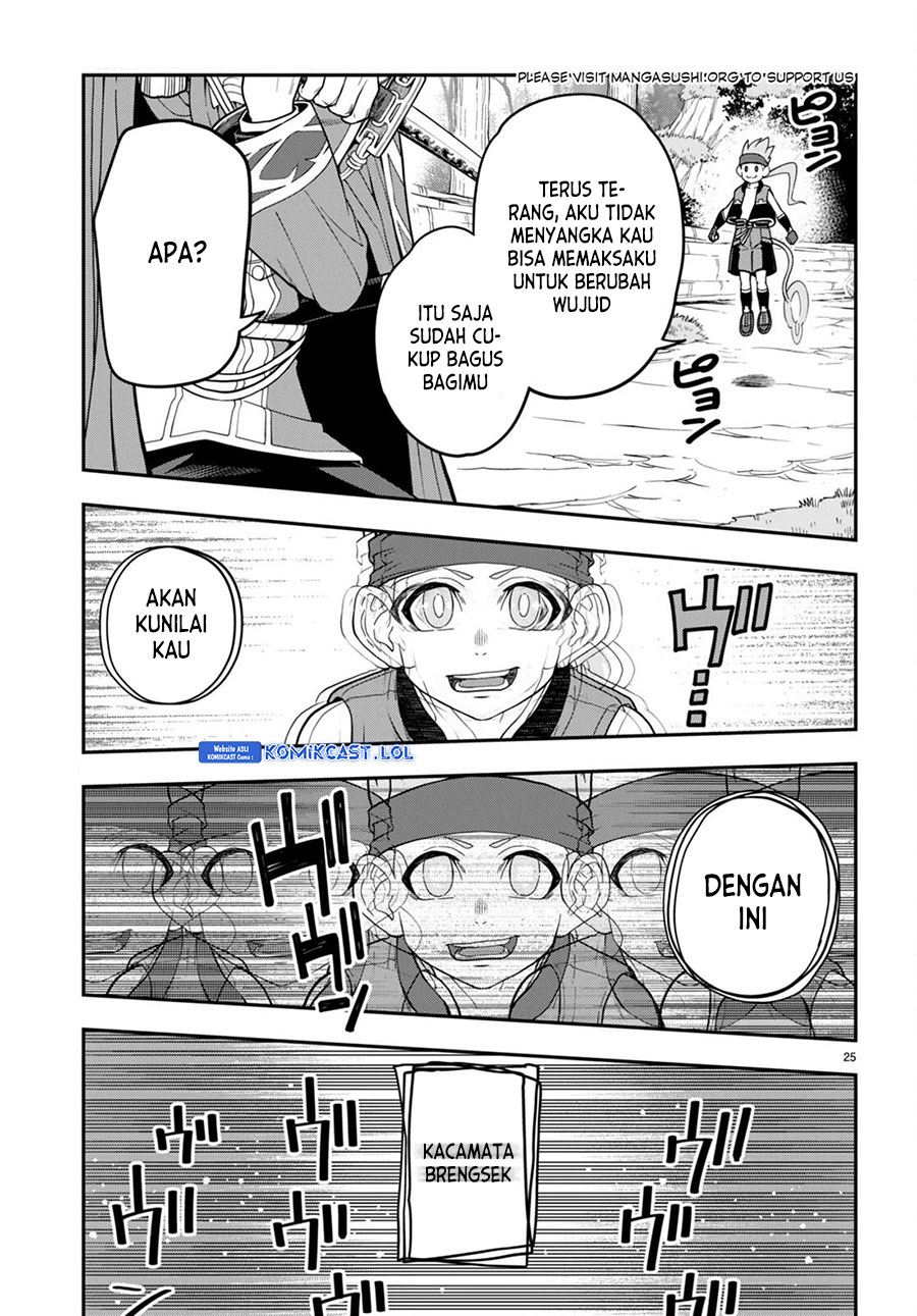Konjiki no Moji Tsukai: Yuusha Yonin ni Makikomareta Unique Cheat Chapter 105 Gambar 26