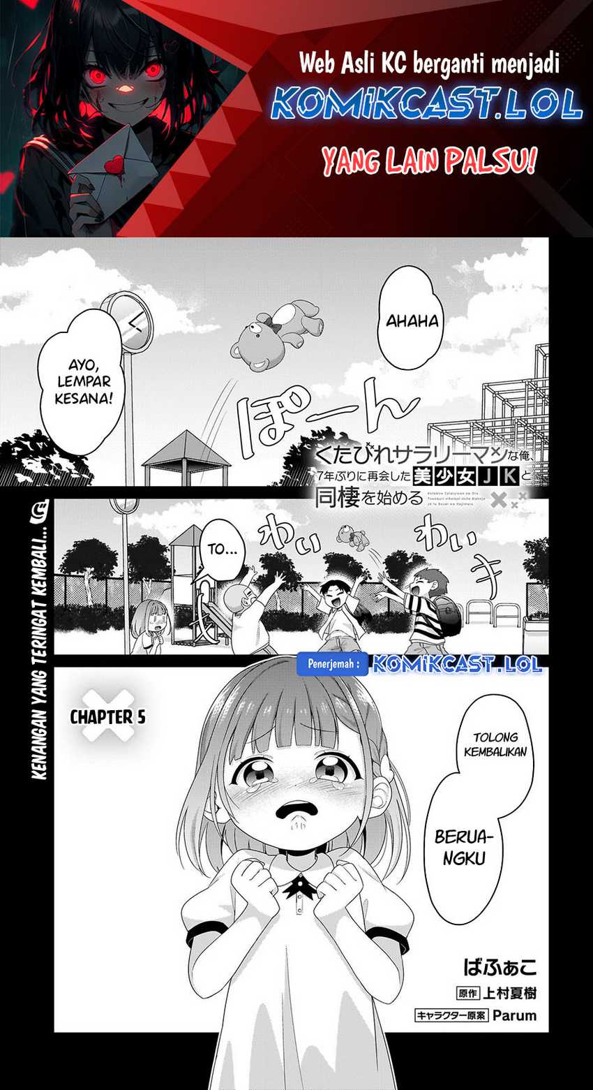 Baca Manga Kutabire Salarymen no Ore, 7nenburi ni Saikai shita Bishoujo JK to Dosei wo Hajimaru Chapter 05 Gambar 2