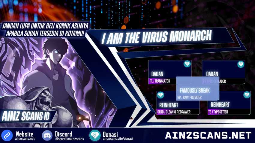Baca Komik I Am the Virus Monarch Chapter 08 Gambar 1