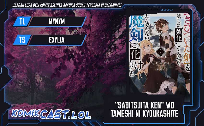 Baca Komik Sabitsuita Ken wo Tameshi ni Kyouka Shite Mitara, Tondemonai Maken ni Bakemashita Chapter 14 Gambar 1