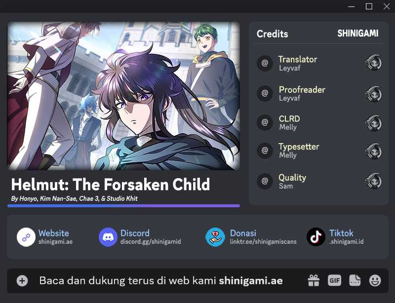 Baca Komik Helmut: The Forsaken Child Chapter 70 Gambar 1