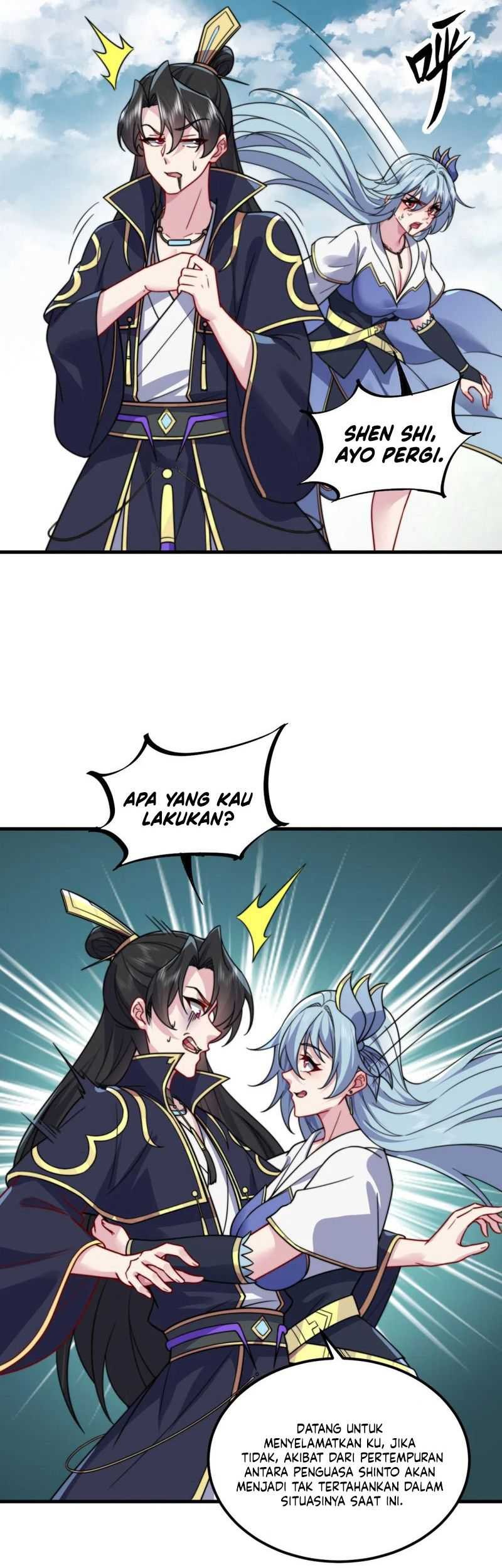 I, The Invincible Villain Master With My Apprentices Chapter 105 Gambar 18