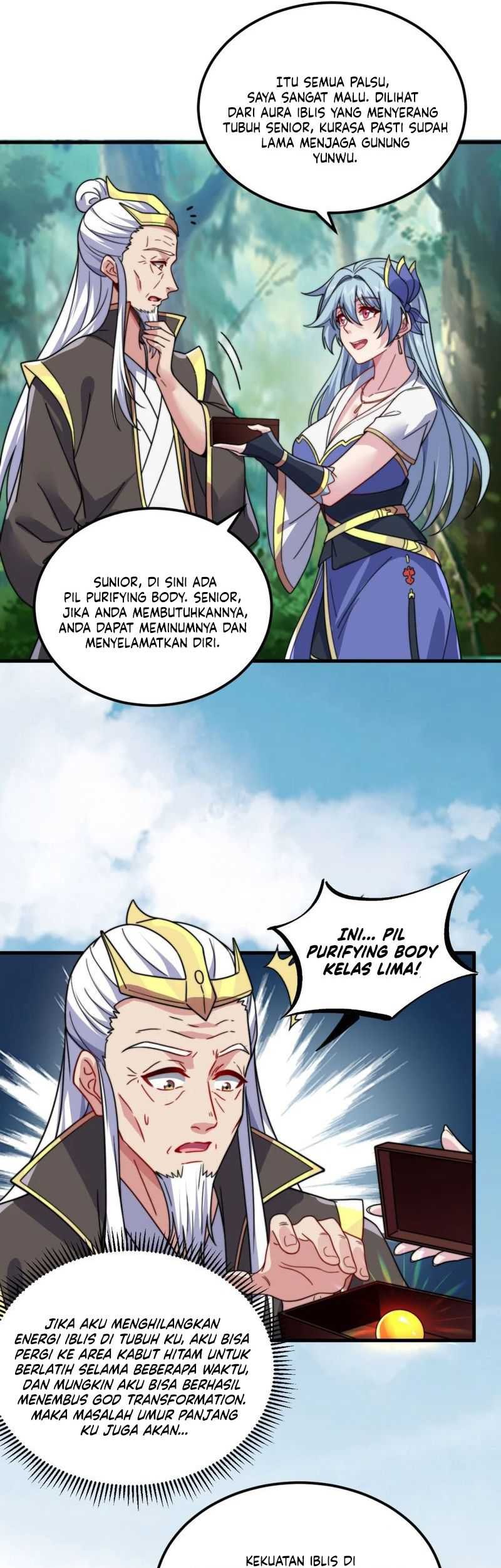I, The Invincible Villain Master With My Apprentices Chapter 105 Gambar 40