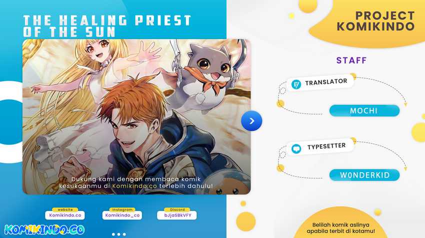 Komik The Healing Priest Of The Sun Chapter 75 gambar nomor 1