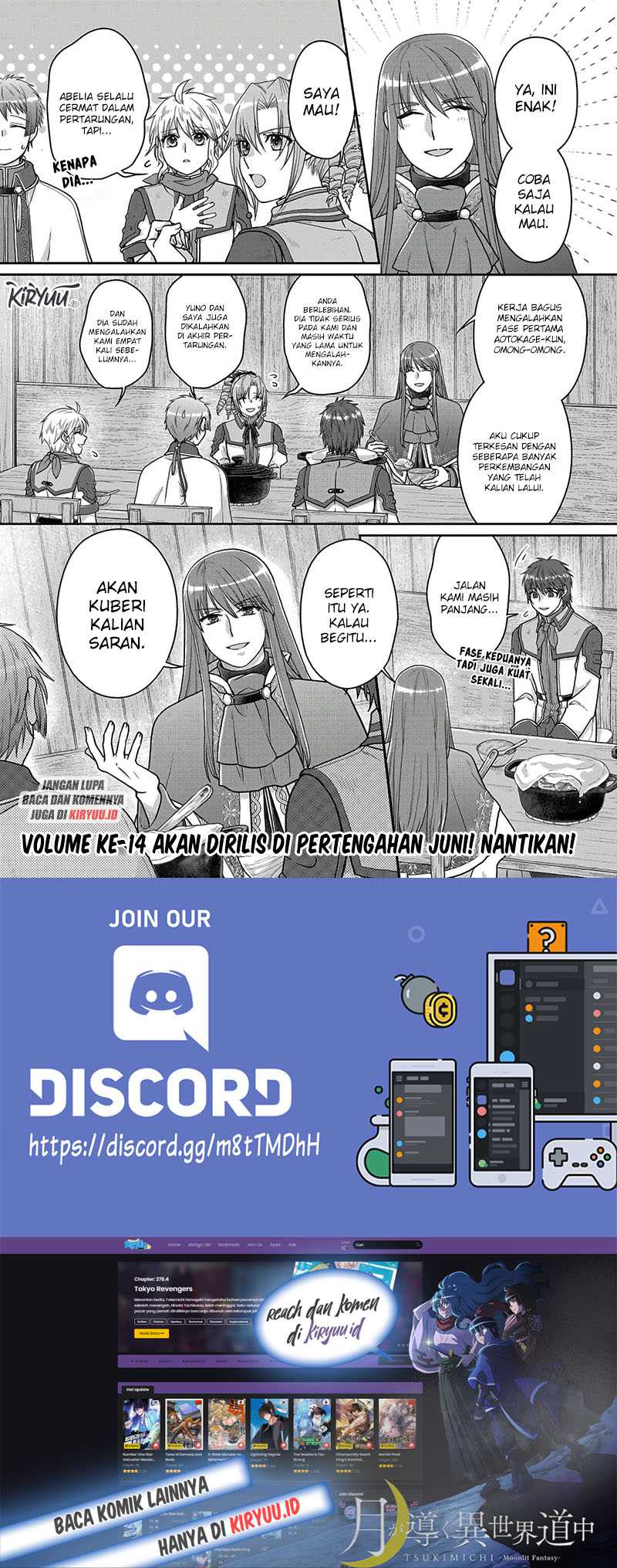 Tsuki ga Michibiku Isekai Douchuu Chapter 96 Gambar 27