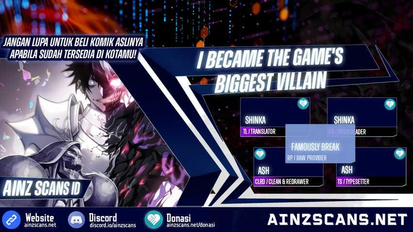 Baca Komik I Became The Game’s Biggest Villain Chapter 26 Gambar 1