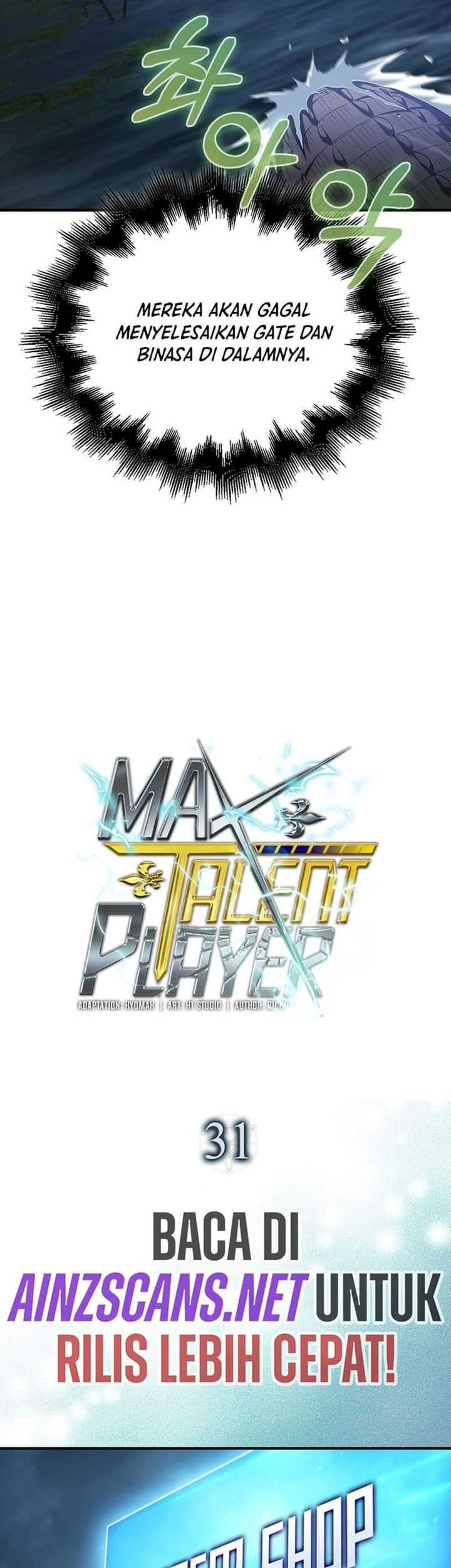 Max Talent Player Chapter 31 Gambar 19