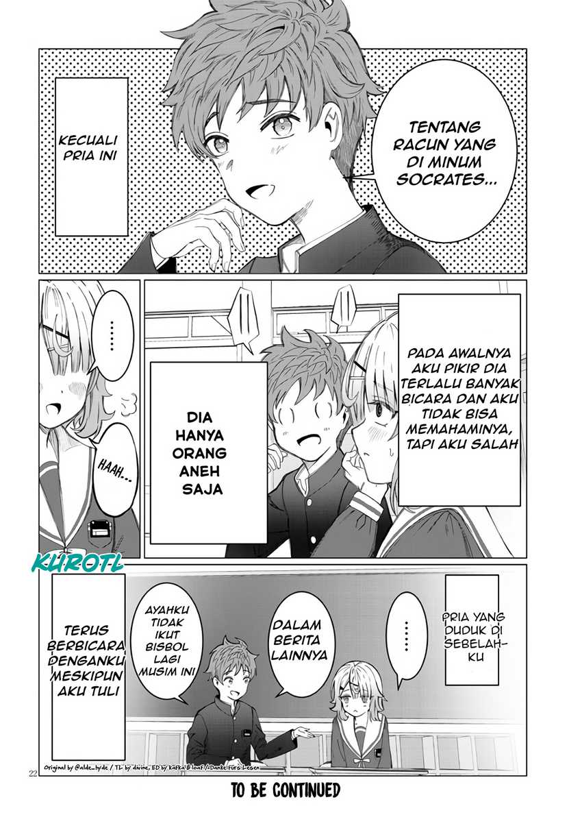 Kimi wa Yakamashi Tojite yo Kuchi wo! Chapter 01 Gambar 26