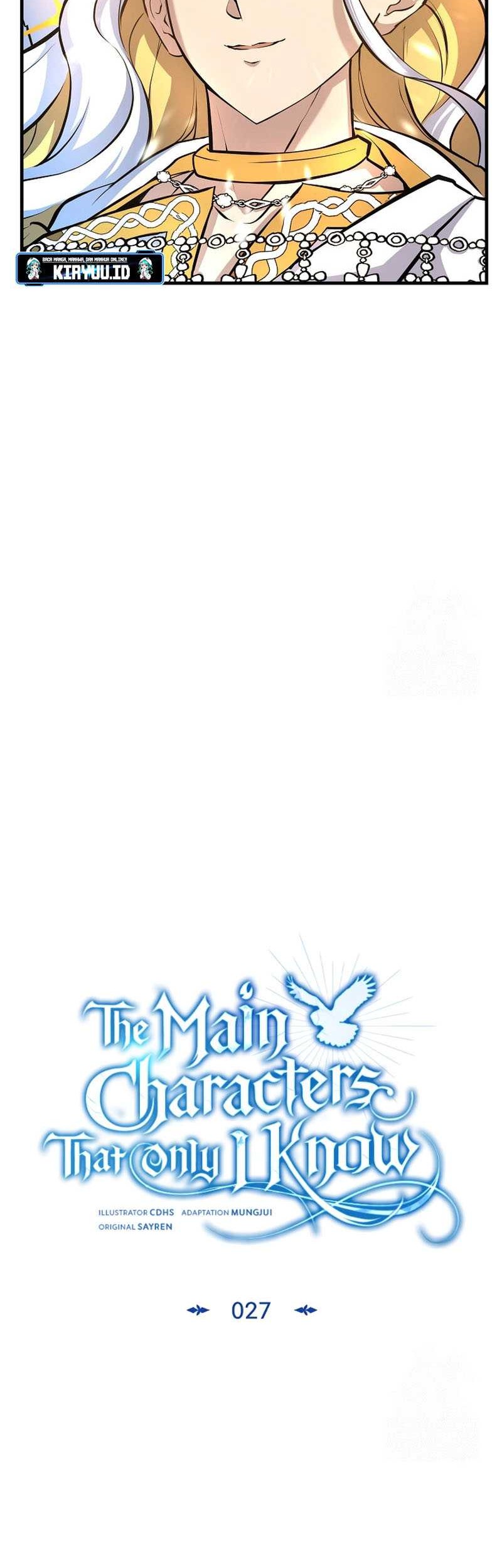 The Main Characters That Only I Know Chapter 27 Gambar 13
