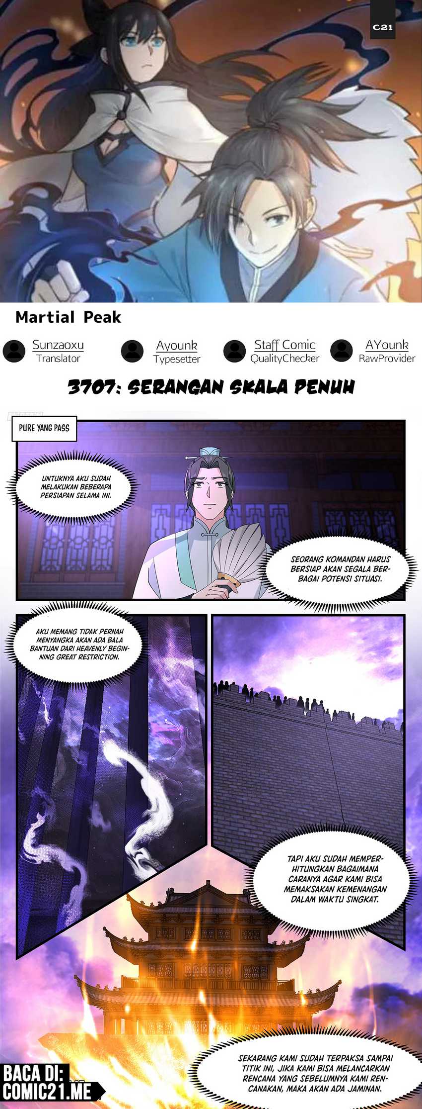 Baca Komik Martial Peak Part 2 Chapter 3707 Gambar 1