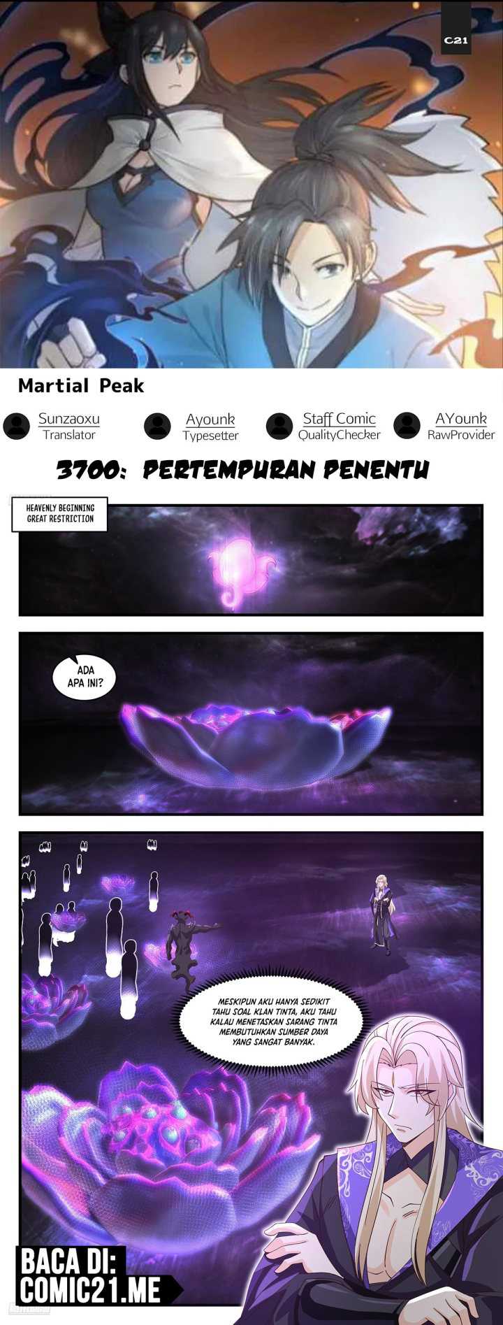 Baca Komik Martial Peak Part 2 Chapter 3700 Gambar 1