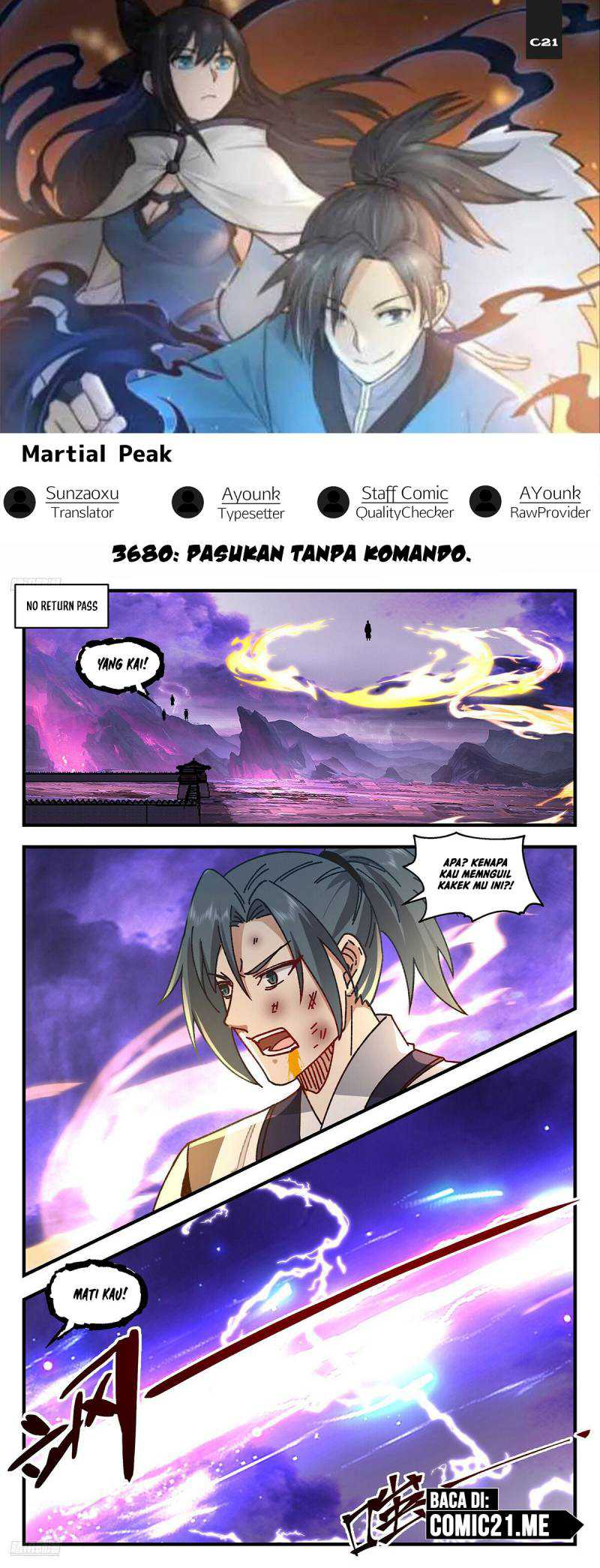 Baca Komik Martial Peak Part 2 Chapter 3680 Gambar 1
