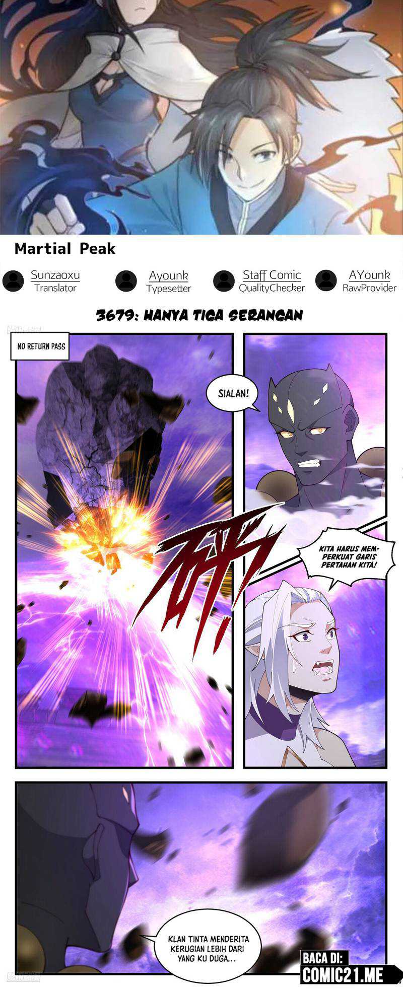 Baca Komik Martial Peak Part 2 Chapter 3679 Gambar 1