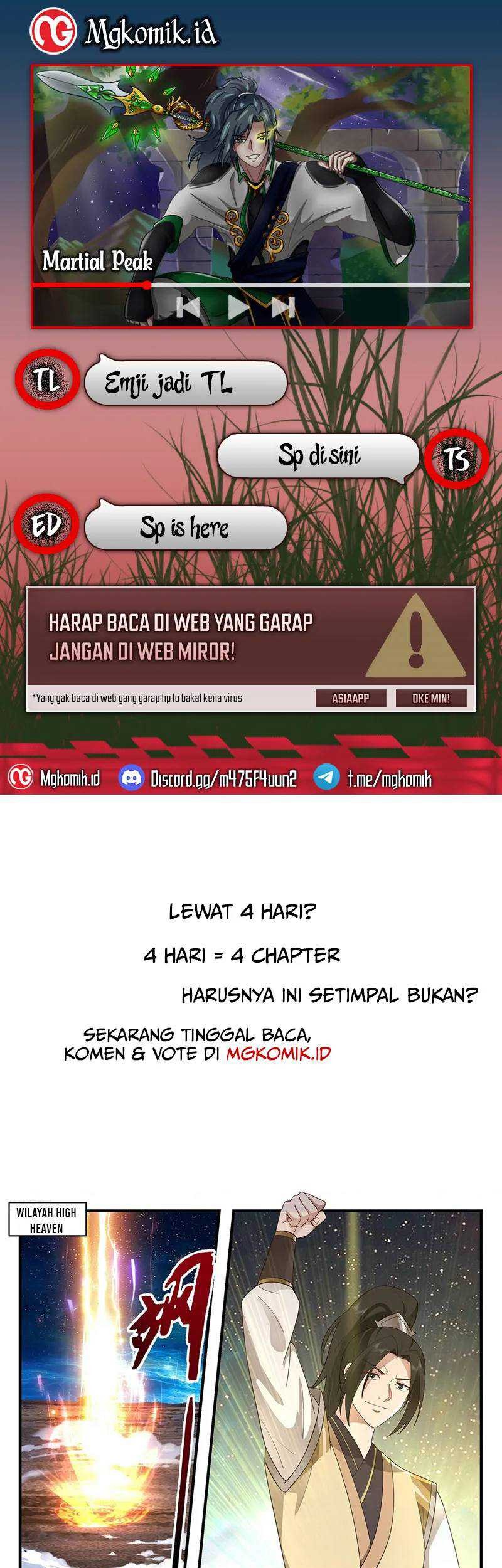 Baca Komik Martial Peak Part 2 Chapter 3668 Gambar 1