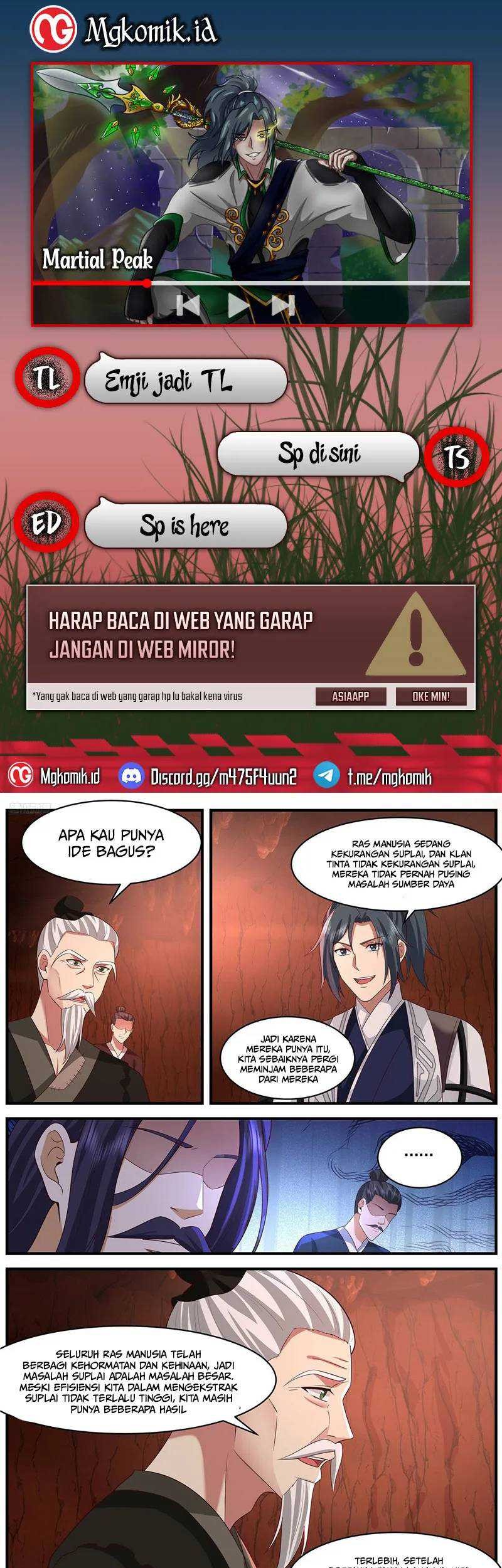 Baca Komik Martial Peak Part 2 Chapter 3645 Gambar 1