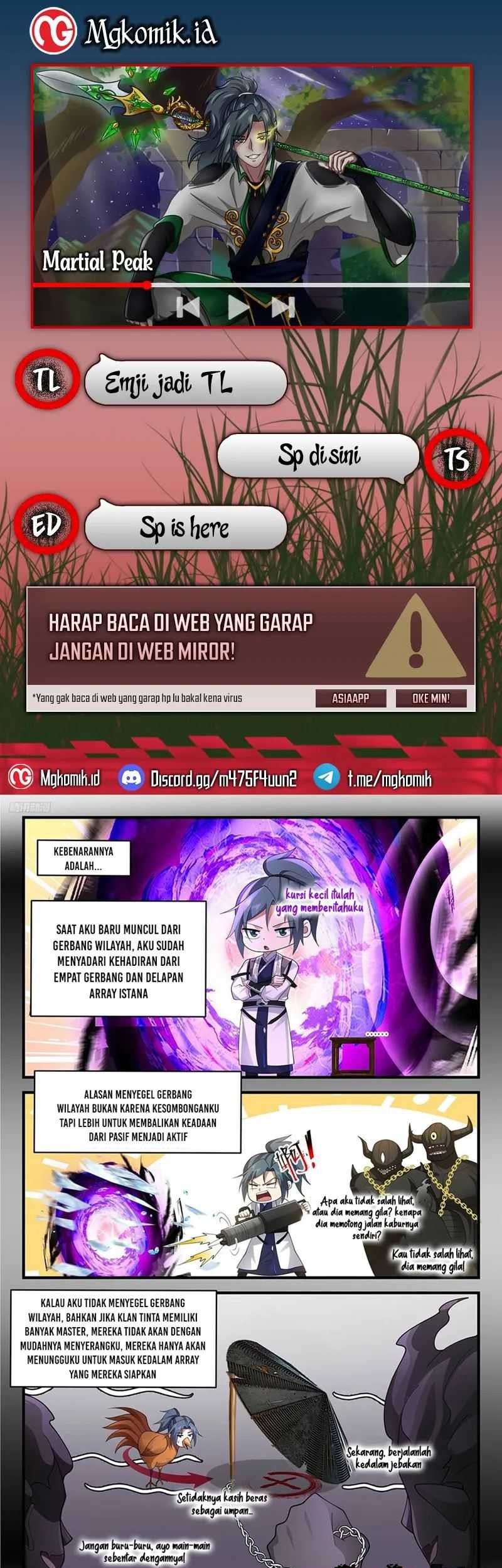 Baca Komik Martial Peak Part 2 Chapter 3642 Gambar 1