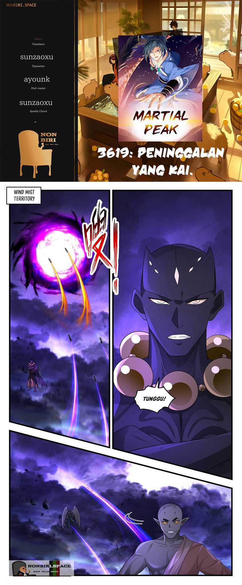 Baca Komik Martial Peak Part 2 Chapter 3619 Gambar 1