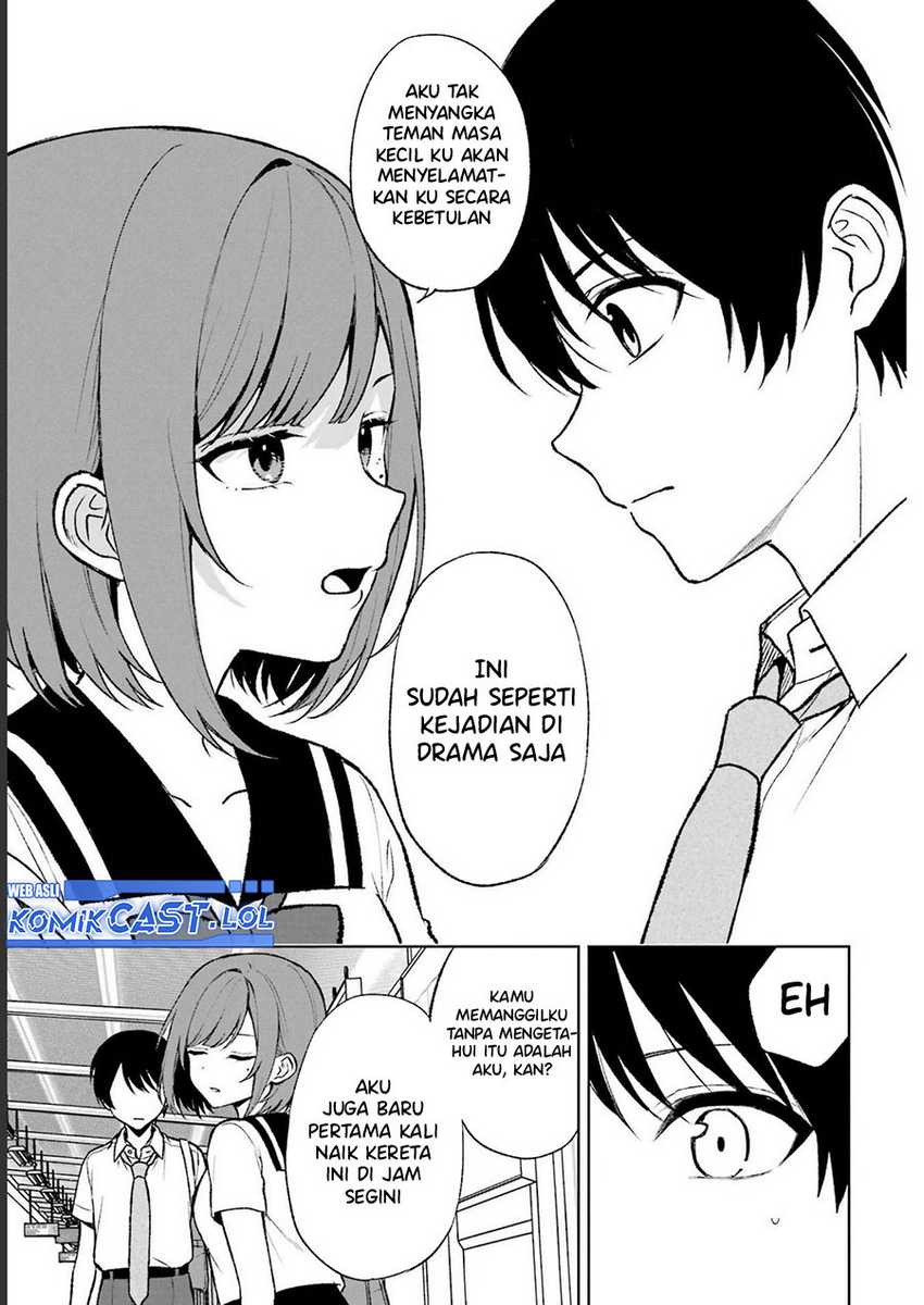 Chikan Saresou ni Natteiru S-kyuu Bishoujo wo Tasuketara Tonari no Seki no Osanajimi datta Chapter 52 Gambar 8