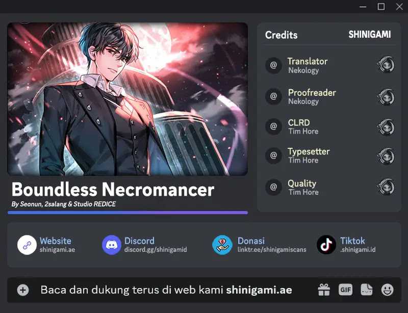 Baca Komik Boundless Necromancer Chapter 87 Gambar 1