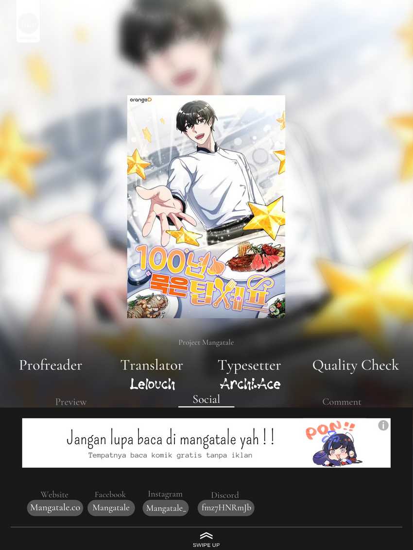 Baca Komik 100 Years Old Top Chef Chapter 61 Gambar 1