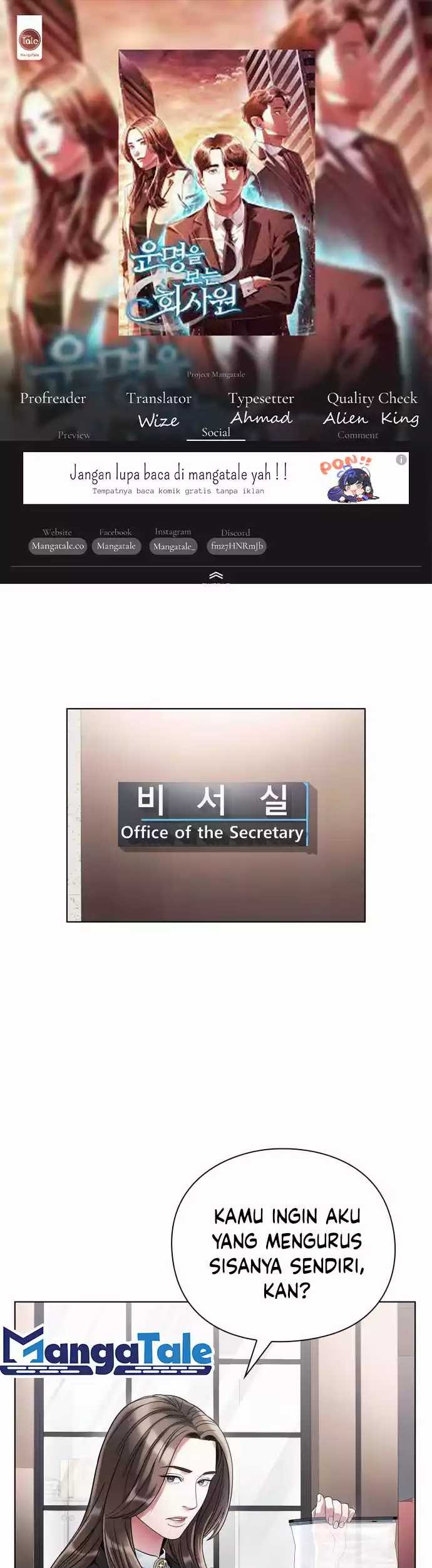 Baca Komik Office Worker Who Sees Fate Chapter 40 Gambar 1