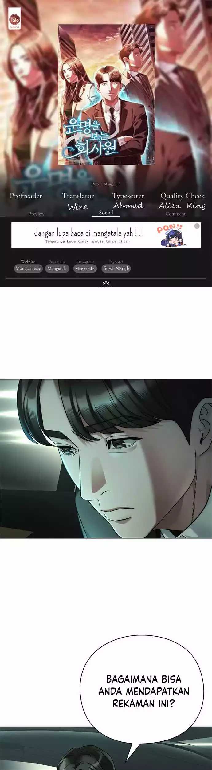 Komik Office Worker Who Sees Fate Chapter 39 gambar nomor 1