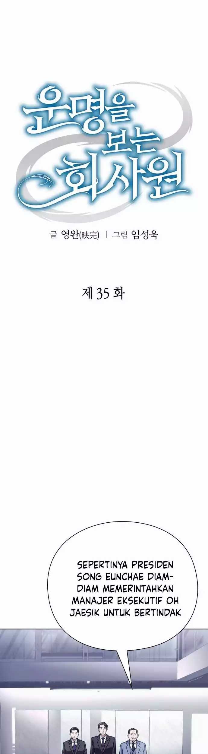 Office Worker Who Sees Fate Chapter 35 Gambar 17