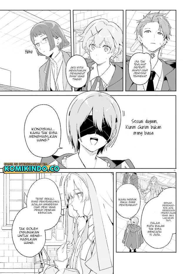 Majutsushi Kunon wa Miete Iru Chapter 19.1 Gambar 12