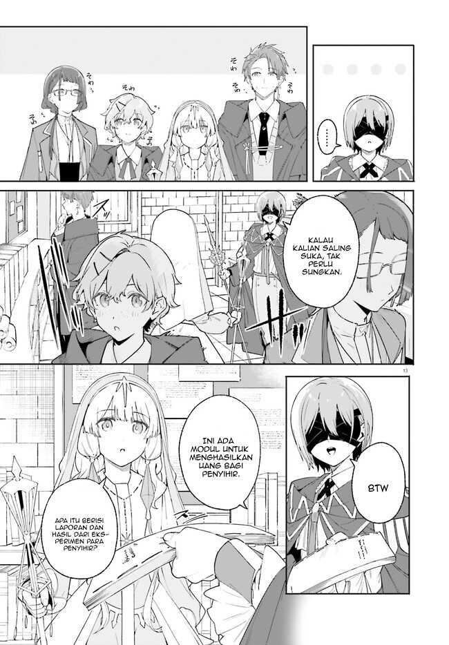 Majutsushi Kunon wa Miete Iru Chapter 19.1 Gambar 14