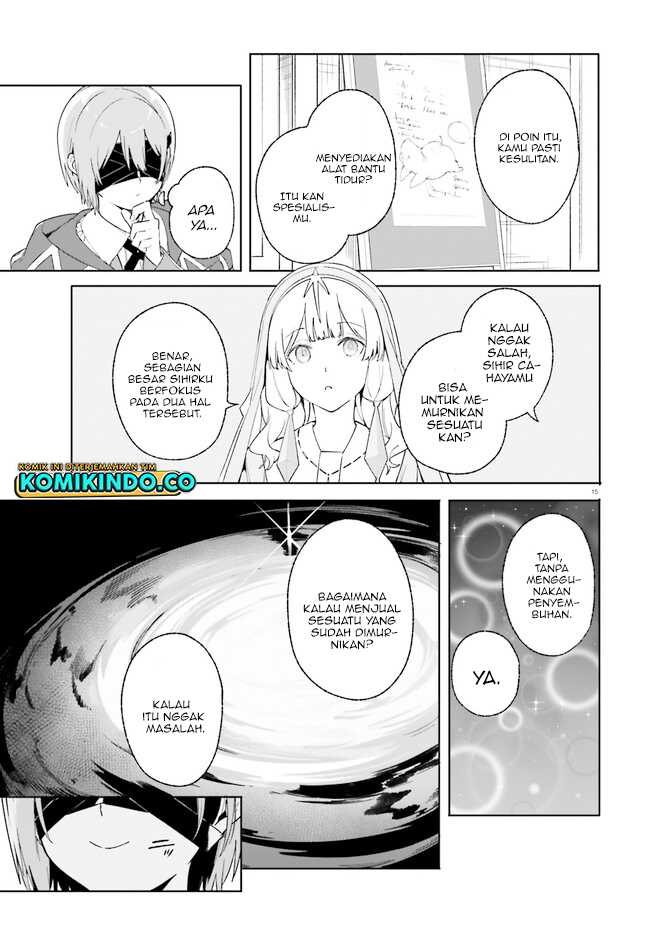 Majutsushi Kunon wa Miete Iru Chapter 19.1 Gambar 16