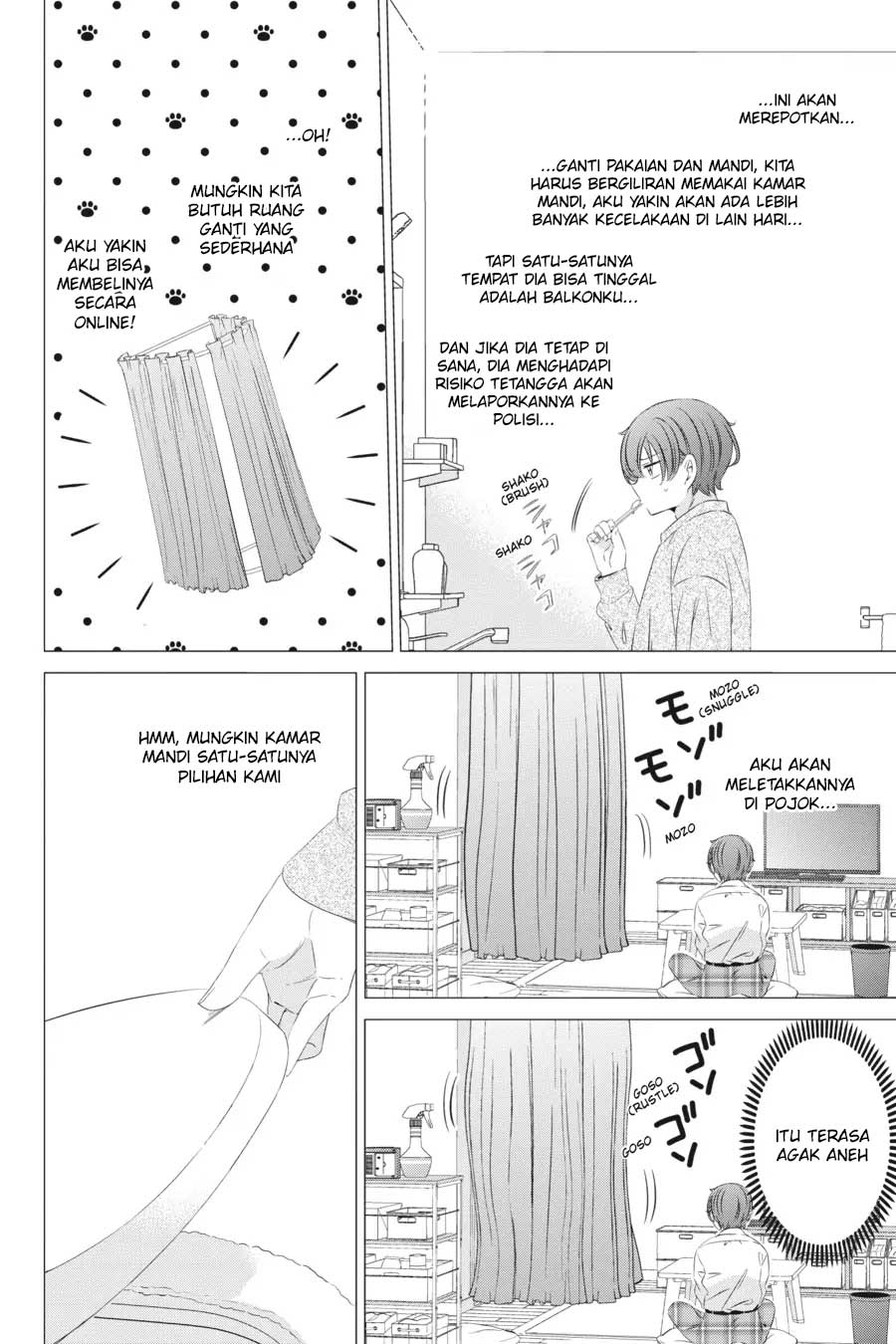 One Room, Hiatari Futsuu, Tenshi-tsuki Chapter 17.5 Gambar 9
