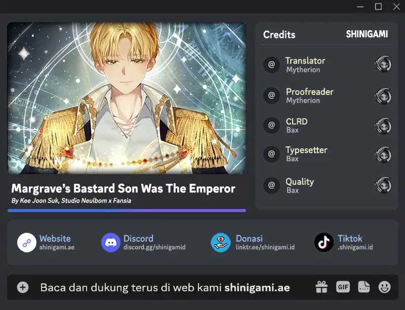 Baca Komik Margrave’s Bastard Son was The Emperor Chapter 08 Gambar 1