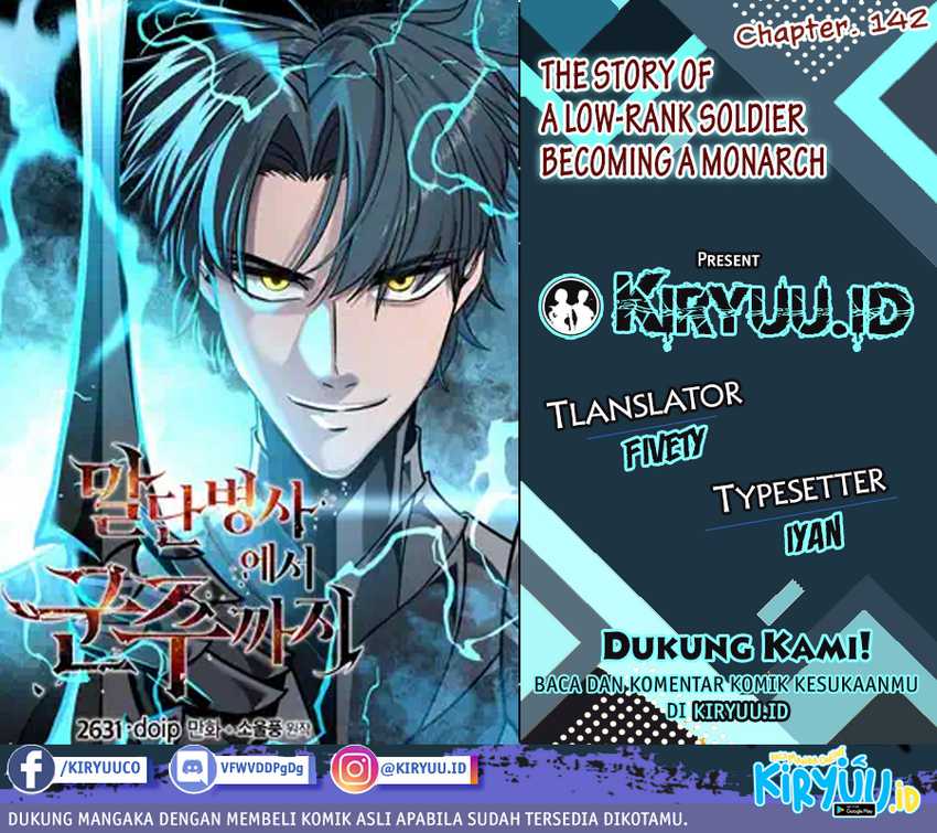 Komik The Story of a Low-Rank Soldier Becoming a Monarch Chapter 142 gambar nomor 1