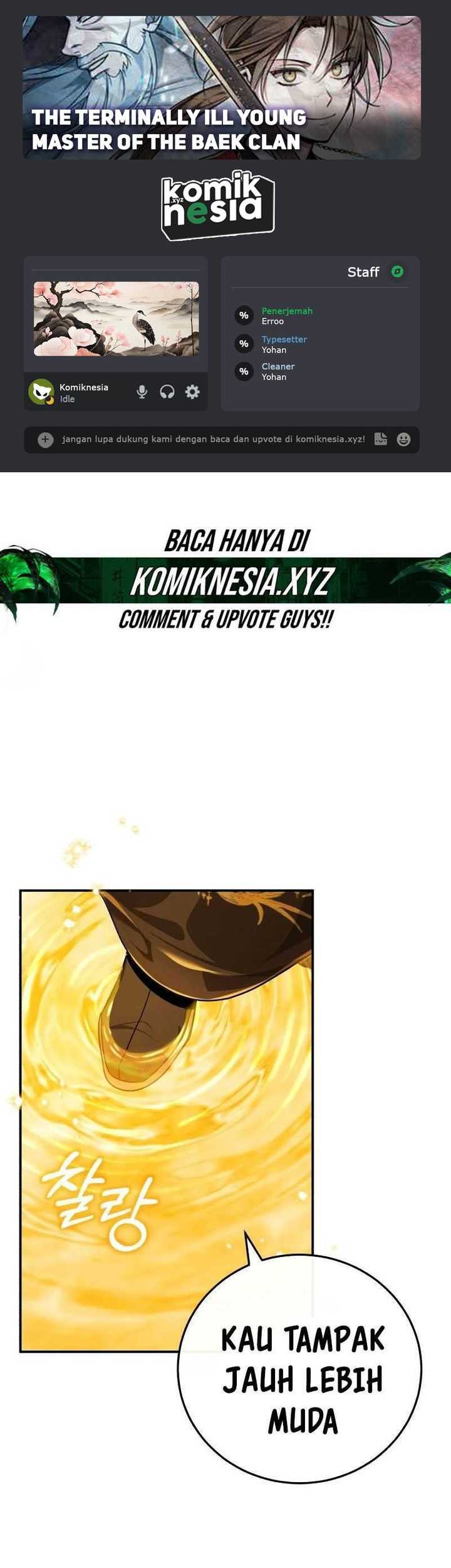Baca Komik The Terminally Ill Young Master of the Baek Clan Chapter 44 Gambar 1