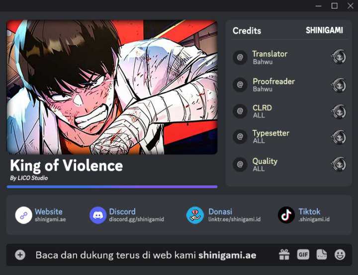 Baca Komik King of Violence Chapter 06 Gambar 1