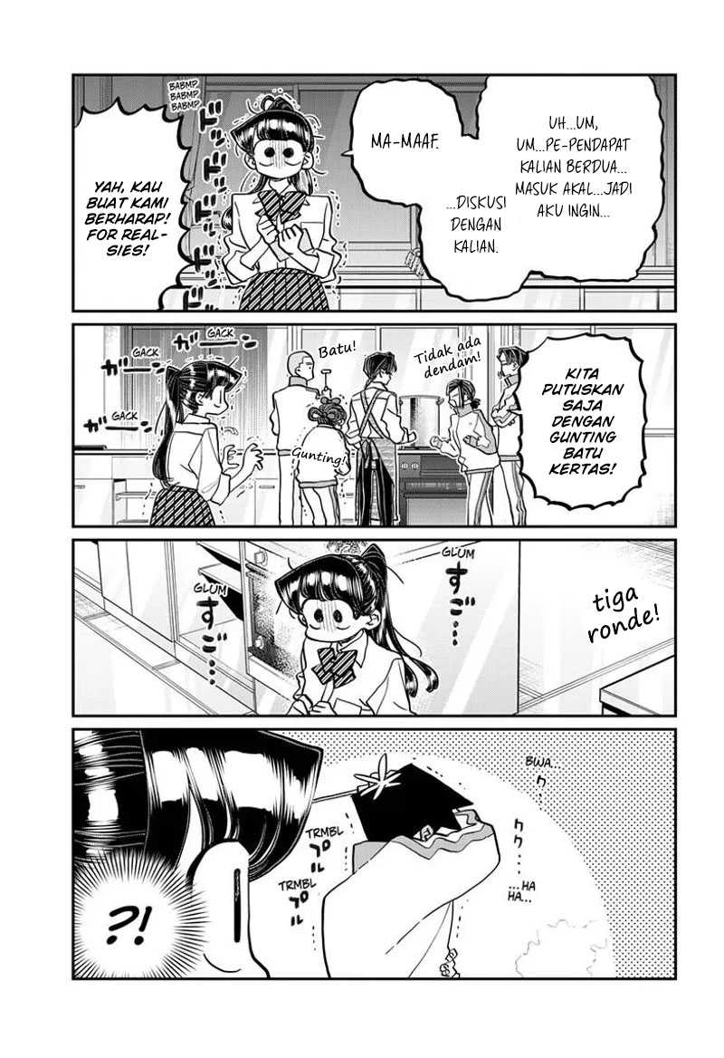Komi-san wa Komyushou Desu Chapter 450 Gambar 6