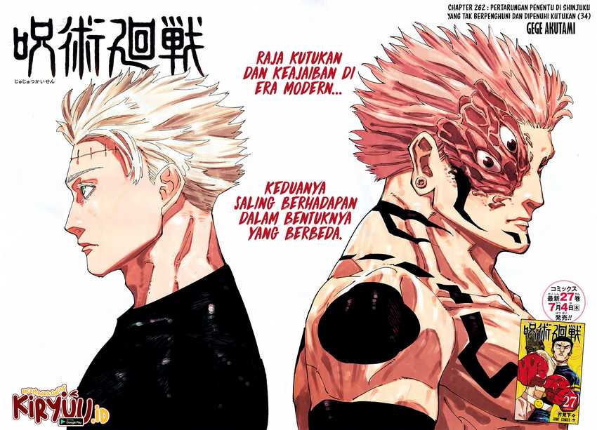 Baca Manga Jujutsu Kaisen Chapter 262 Gambar 2