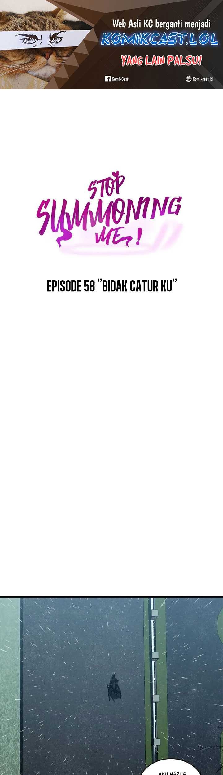 Baca Manhua Please Stop Summoning Me! Chapter 58 Gambar 2