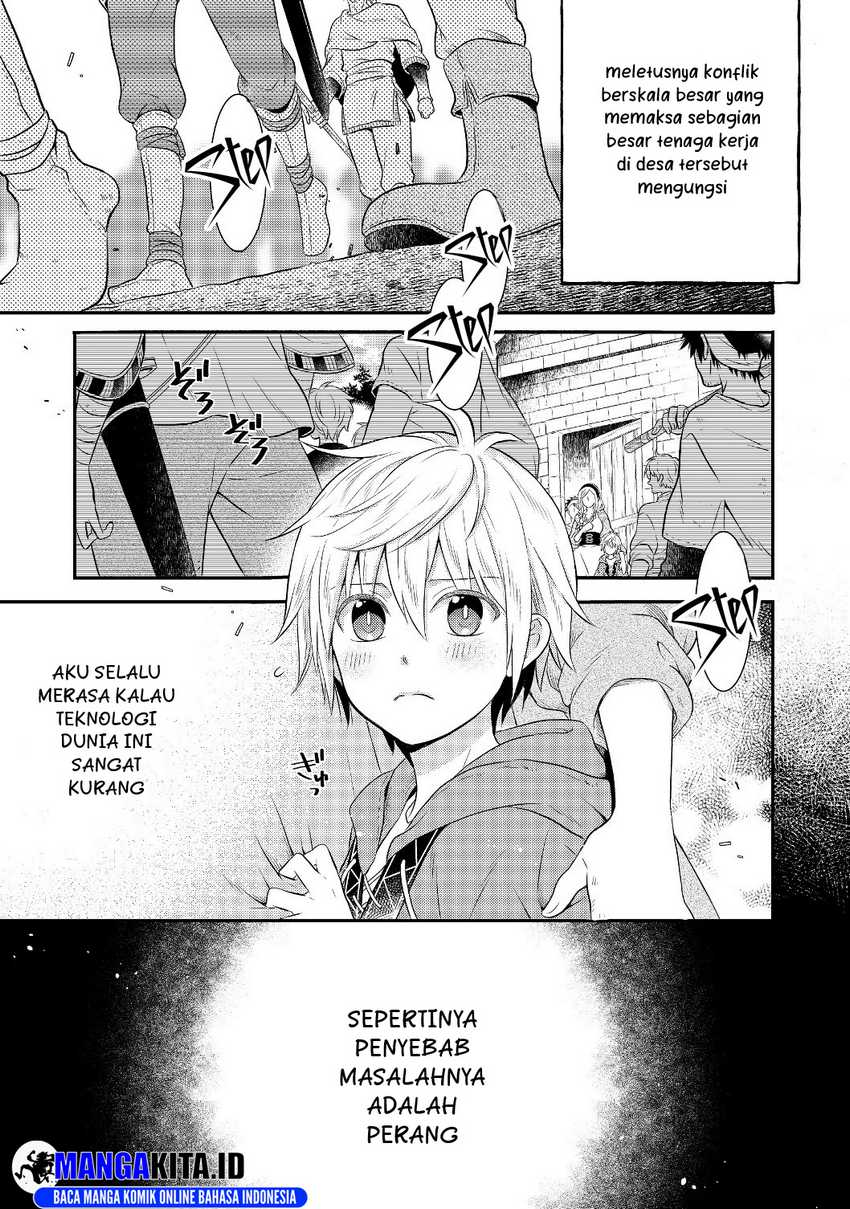 Baca Manga Isekai no Binbou Nouka ni Tensei Shitanode, Renga o Tsukutte Shiro o Tateru Koto ni Shimashita Chapter 02.1 Gambar 2