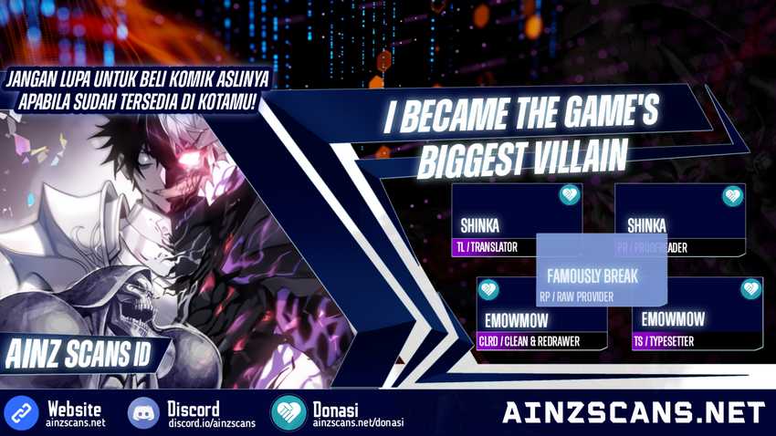 Baca Komik I Became The Game’s Biggest Villain Chapter 30 Gambar 1