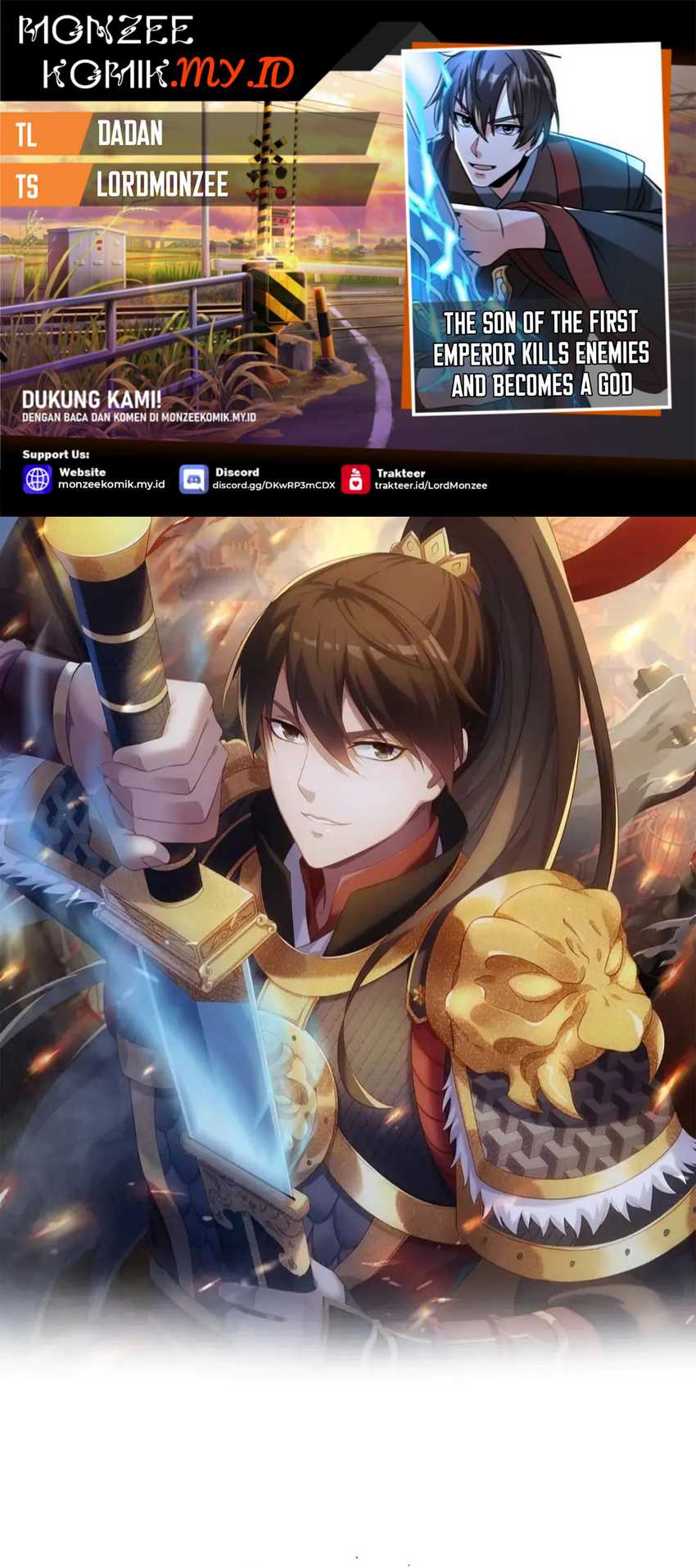 Baca Komik The Son Of The First Emperor Kills Enemies And Becomes A God Chapter 142 Gambar 1