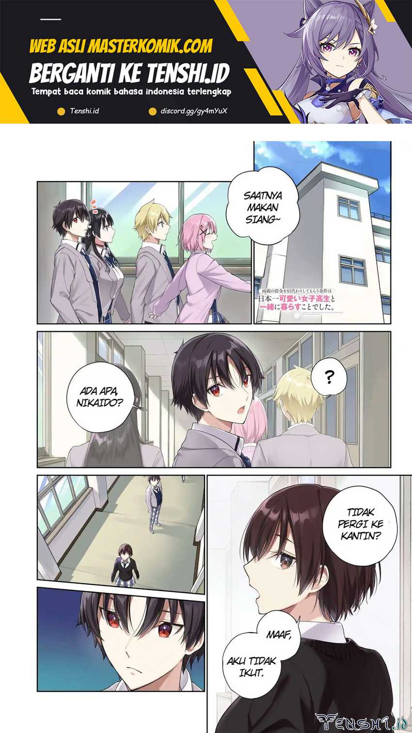 Baca Manga Ryoushin no Shakkin wo Katagawari Shite Morau Jouken wa Nihon’ichi Kawaii Joshikousei to Issho ni Kurasu Koto Deshita Chapter 22 Gambar 2