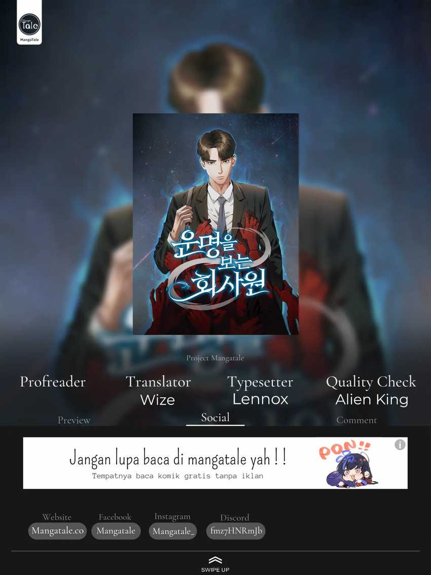 Baca Komik Office Worker Who Sees Fate Chapter 70 Gambar 1