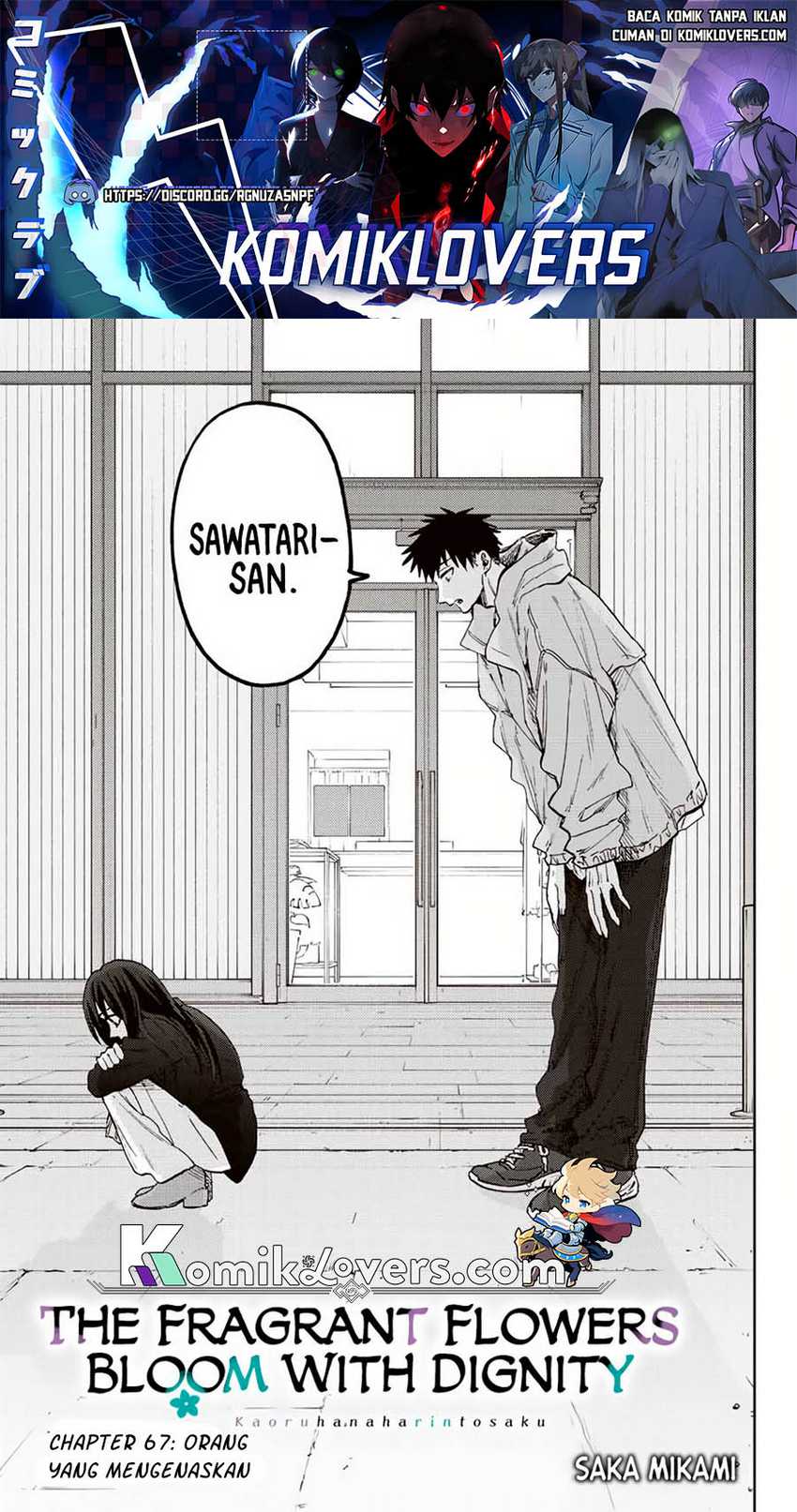 Baca Manga Kaoru Hana wa Rin to Saku Chapter 67 Gambar 2