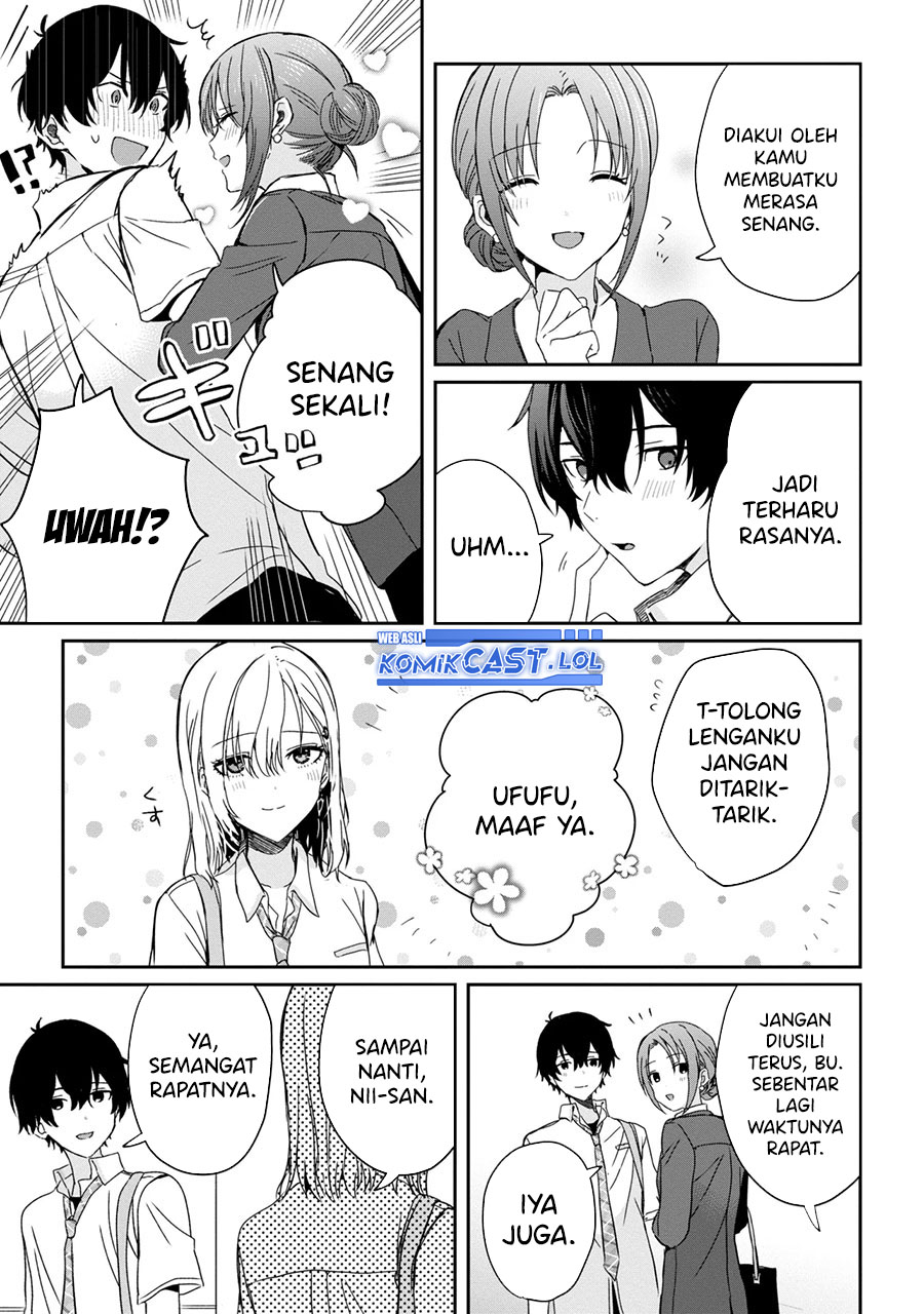 Gimai Seikatsu Chapter 20.2 Gambar 14