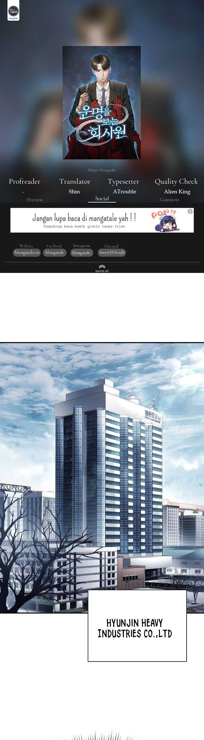 Baca Komik Office Worker Who Sees Fate Chapter 73 Gambar 1