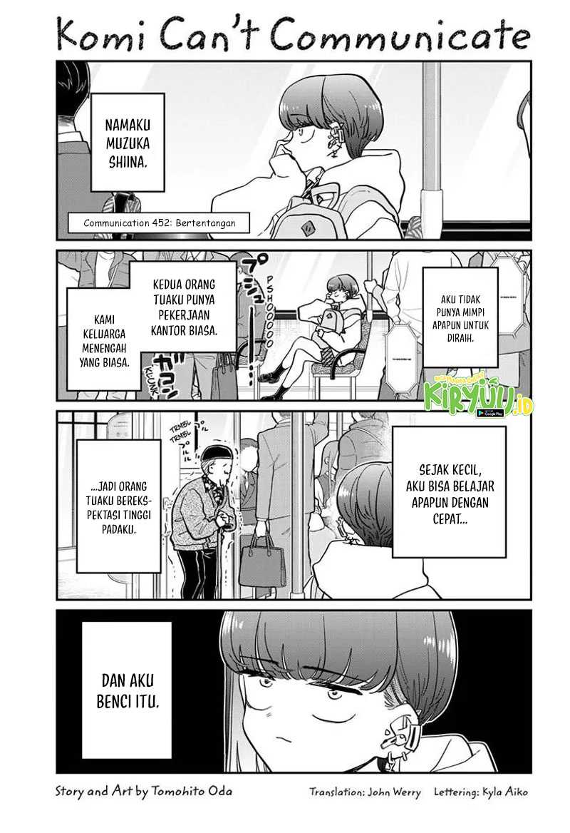 Baca Manga Komi-san wa Komyushou Desu Chapter 452 Gambar 2