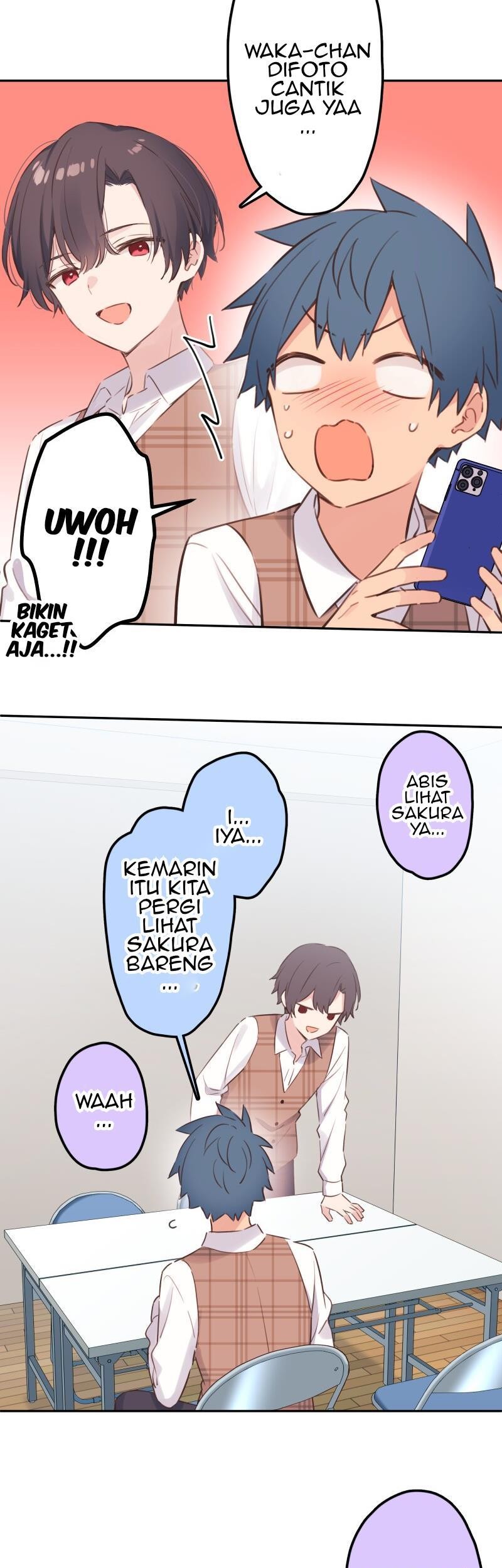 Waka-chan Is Flirty Again Chapter 184 Gambar 18