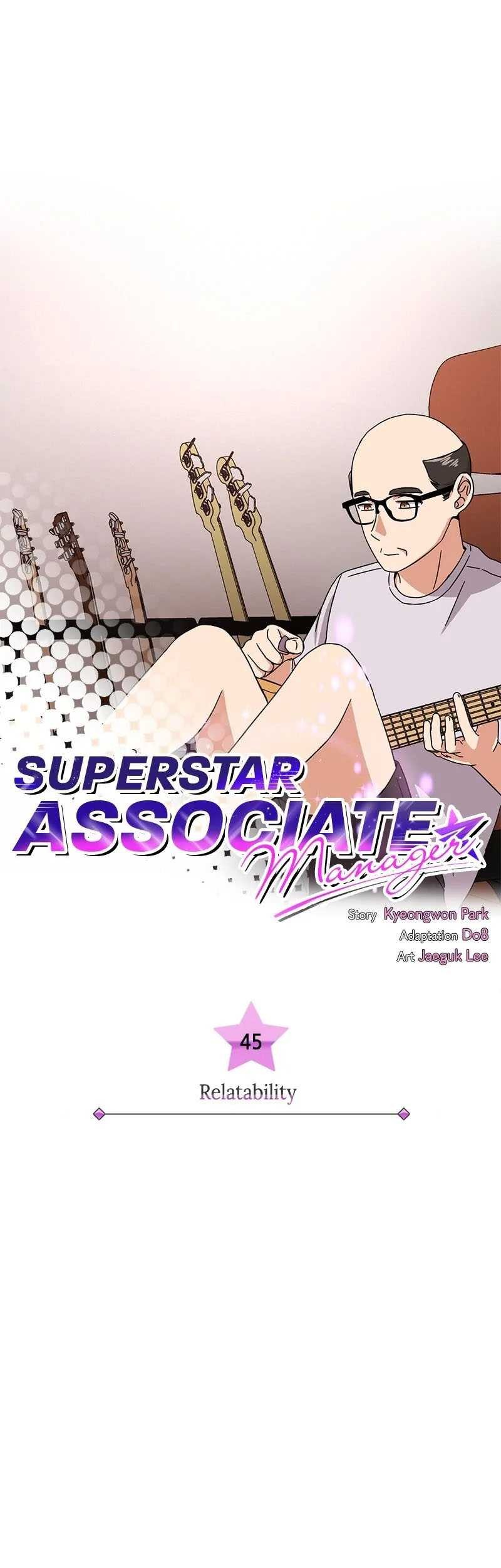 Manhwa Superstar Associate Manager Chapter 45 gambar nomor 2